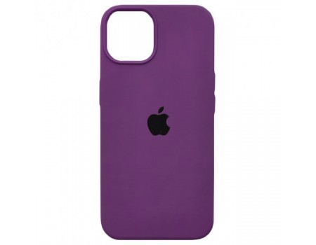 Чехол Silicone Case Full Cover iPhone 13 Copy Grape (43)