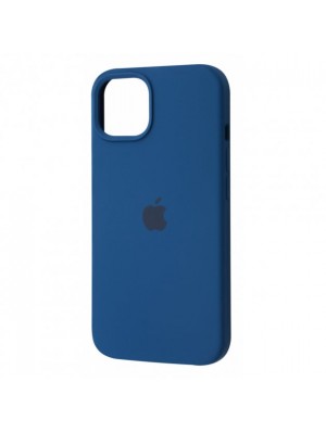 Чехол Silicone Case Full Cover iPhone 13 Copy Cosmos Blue (46)