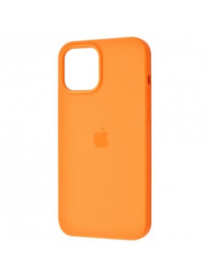 Чехол Silicone Case Full Cover iPhone 13 Copy Papaya (49)