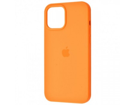 Чехол Silicone Case Full Cover iPhone 13 Copy Papaya (49)