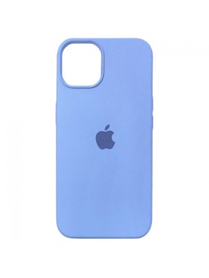 Чехол Silicone Case Full Cover iPhone 13 Copy Cornflower (53)