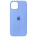 Чехол Silicone Case Full Cover iPhone 13 Copy Cornflower (53)