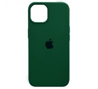 Чехол Silicone Case Full Cover iPhone 13 Copy Atrovirens (54)