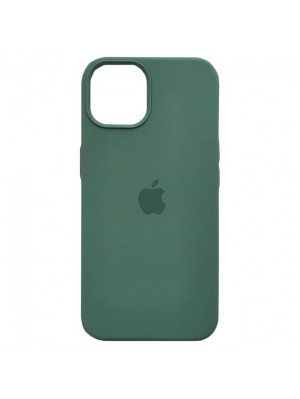 Чехол Silicone Case Full Cover iPhone 13 Copy Pine Green (55)