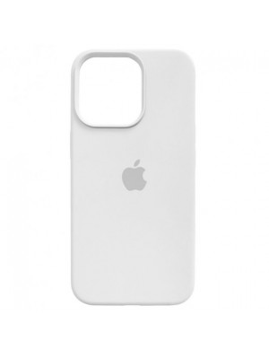 Чехол Silicone Case Full Cover iPhone 13 Pro Copy White (9)