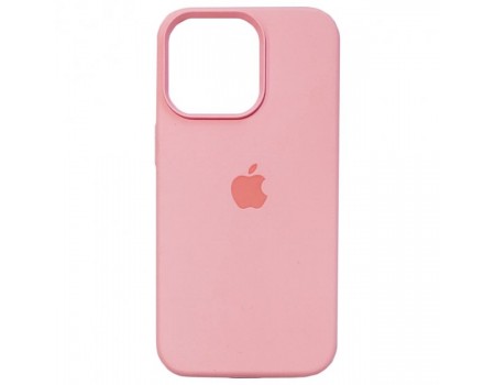 Чехол Silicone Case Full Cover iPhone 13 Pro Copy Pink (12)