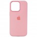 Чехол Silicone Case Full Cover iPhone 13 Pro Copy Pink (12)