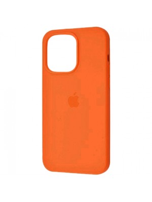 Чехол Silicone Case Full Cover iPhone 13 Pro Copy Orange (13)