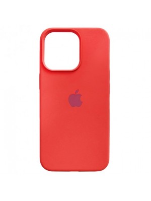 Чехол Silicone Case Full Cover iPhone 13 Pro Copy Red (14)