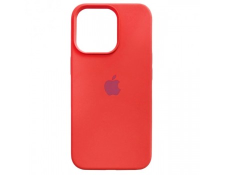 Чехол Silicone Case Full Cover iPhone 13 Pro Copy Red (14)