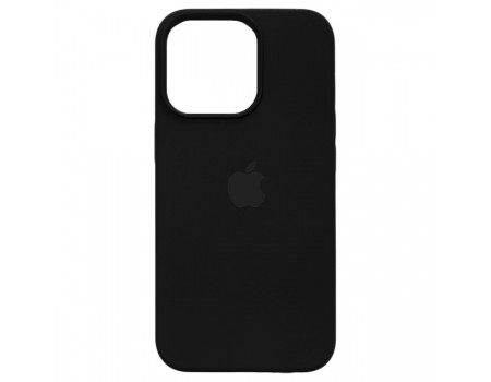 Чехол Silicone Case Full Cover iPhone 13 Pro Copy Black (18)