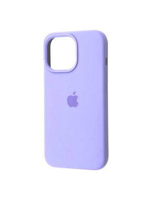 Чехол Silicone Case Full Cover iPhone 13 Pro Copy Elegant Purple (39)