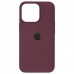 Чехол Silicone Case Full Cover iPhone 13 Pro Copy Maroon (42)