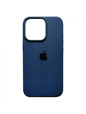 Чехол Silicone Case Full Cover iPhone 13 Pro Copy Cosmos Blue (46)