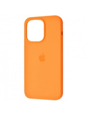 Чехол Silicone Case Full Cover iPhone 13 Pro Copy Papaya (49)