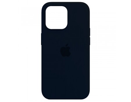 Чехол Silicone Case Full Cover iPhone 13 Pro Max Copy Dark Blue (8)