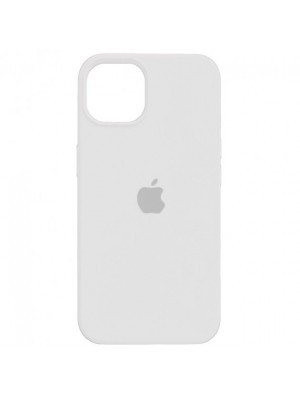 Чехол Silicone Case Full Cover iPhone 13 Pro Max Copy White (9)