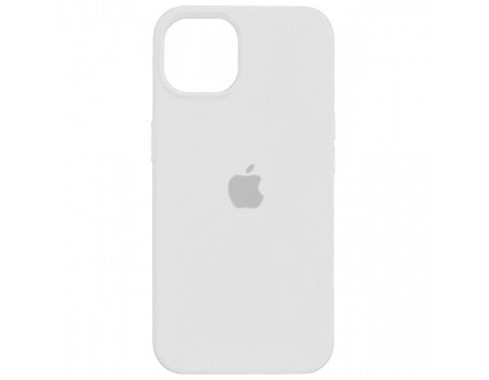 Чехол Silicone Case Full Cover iPhone 13 Pro Max Copy White (9)