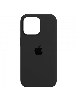 Чехол Silicone Case Full Cover iPhone 13 Pro Max Copy Dark Grey (15)