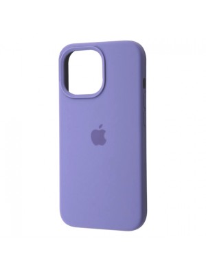 Чехол Silicone Case Full Cover iPhone 13 Pro Max Copy Lavender Grey (28)