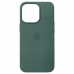 Чехол Silicone Case Full Cover iPhone 13 Pro Max Copy Pine Green (55)