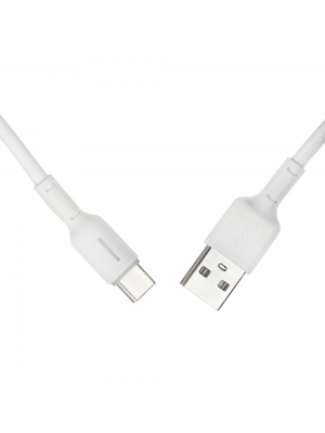 Кабель XO NB112 3A fast charging usb cable type-c White