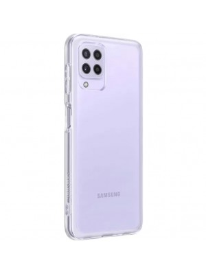 Чехол Silicone Case WS Samsung A22/M22/M32 (A225/M225/M325) Прозрачный