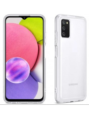 Чехол Silicone Case WS Samsung Чехол Shockproof Samsung A03 Прозрачный Прозрачный