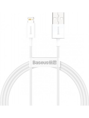 Кабель Baseus Superior Series Fast Charging Data Cable USB to iP 2.4A 2m White
