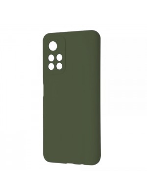 Чехол Jelly Silicone Case Xiaomi Redmi Note 11 Pro (CHN) Deep Olive (41)