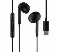 Навушники Bluetooth Hoco M1 Max crystal earphones for Type - C with mic Black