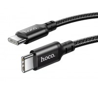 Кабель Hoco X14 Double speed 60W charging data cable Type-C to Type-C ( L-1M ) Black