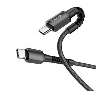 Кабель Hoco X71 Especial 60W charging data cable Type-C to Type-C Black