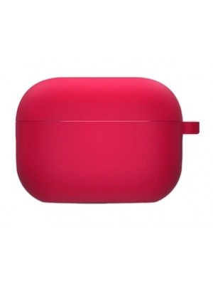 Чехол Silicone Full Case (micrifiber) AirPods 3 Rose Red