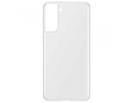 Чехол Silicone Case WS Samsung S21 Plus (G996) Прозрачный