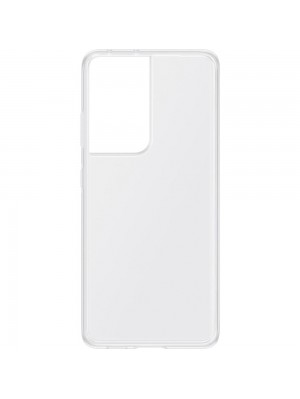 Чехол Silicone Case WS Samsung S21 Ultra (G998) Прозрачный