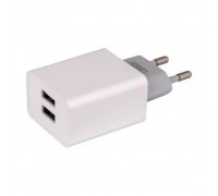 МЗП XO L65EU 2.4A two USB charger for micro ( NB103 ) White