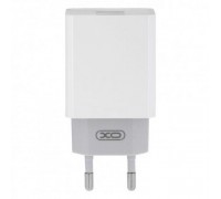 МЗП XO L65EU 2.4A two USB charger for lightning ( NB103 ) White