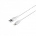 Сетевое зарядное устройство XO L65EU 2.4A two USB charger for lightning (NB103) White