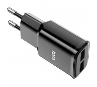 МЗП Hoco C88A Star round dual port charger ( EU ) Black