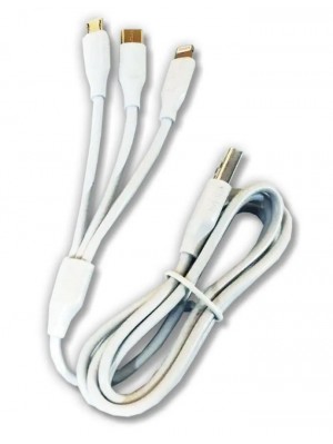Кабель WUW X172 3 IN 1 CABLE 2A White
