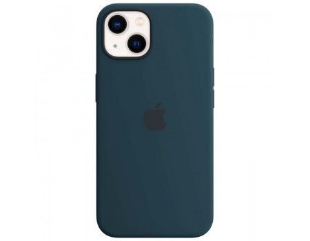 Чехол Silicone Case with MagSafe &amp; SplashScreen iPhone 13 Abyss Blue