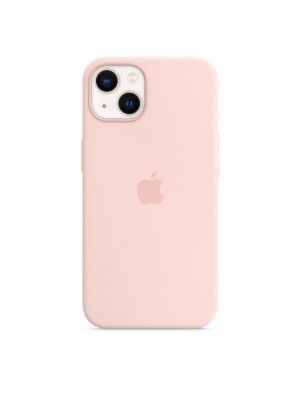 Чехол Silicone Case with MagSafe &amp; SplashScreen iPhone 13 Chalk Pink