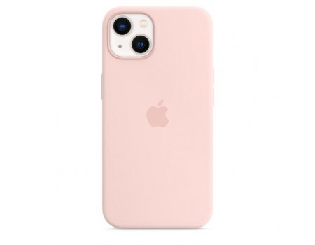 Чехол Silicone Case with MagSafe &amp; SplashScreen iPhone 13 Chalk Pink