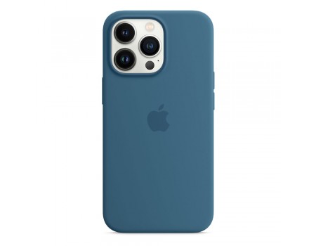 Чехол Silicone Case with MagSafe &amp; SplashScreen iPhone 13 Pro Blue Jay