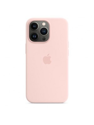 Чехол Silicone Case with MagSafe &amp; SplashScreen iPhone 13 Pro Chalk Pink