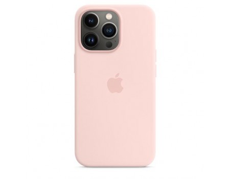 Чехол Silicone Case with MagSafe &amp; SplashScreen iPhone 13 Pro Chalk Pink