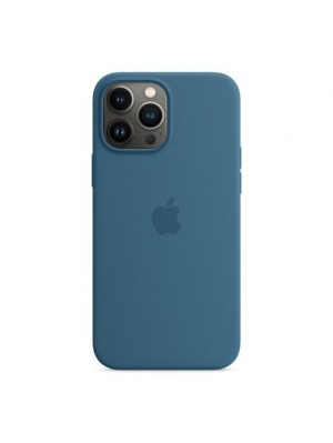 Чехол Silicone Case with MagSafe &amp; SplashScreen iPhone 13 Pro Max Blue Jay