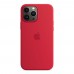 Чехол Silicone Case with MagSafe &amp; SplashScreen iPhone 13 Pro Max Red