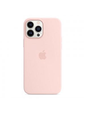 Чехол Silicone Case with MagSafe &amp; SplashScreen iPhone 13 Pro Max Chalk Pink